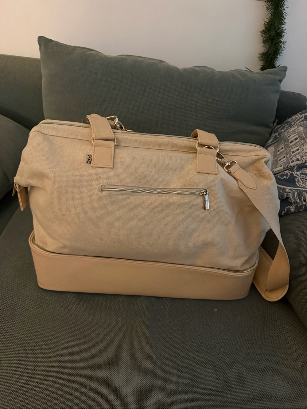BEIS Beige Weekender
